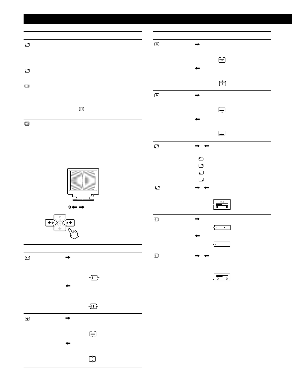 Personalización del monitor | Sony CPD-520GS User Manual | Page 54 / 64