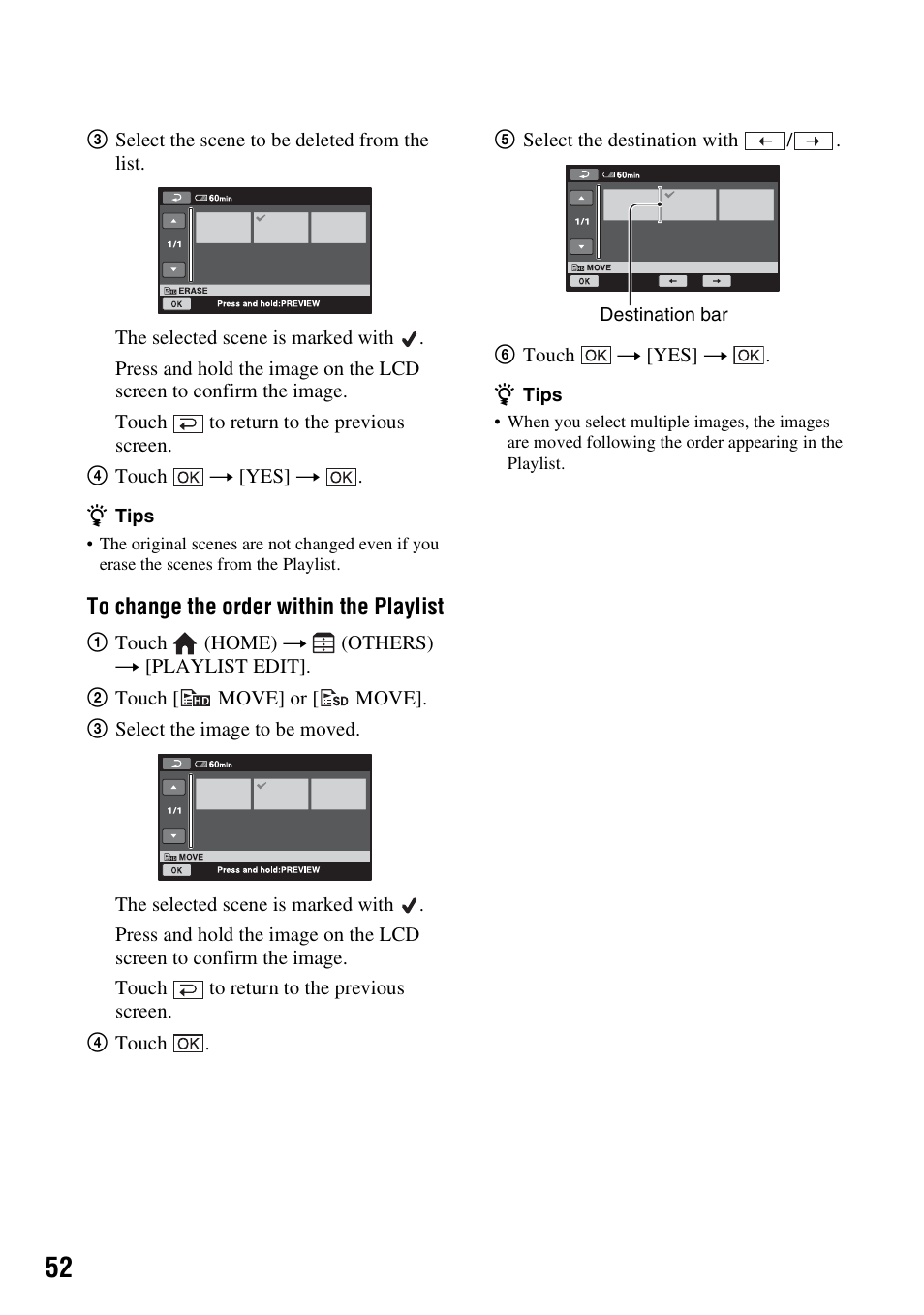 Sony HDR-SR5 User Manual | Page 52 / 118