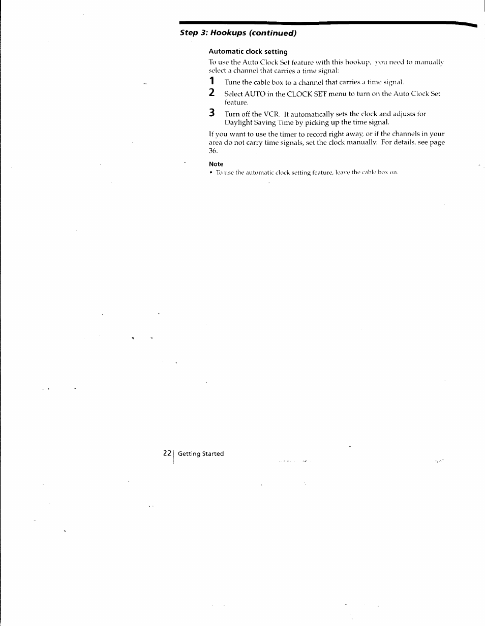 Note | Sony SLV-798HF User Manual | Page 21 / 94