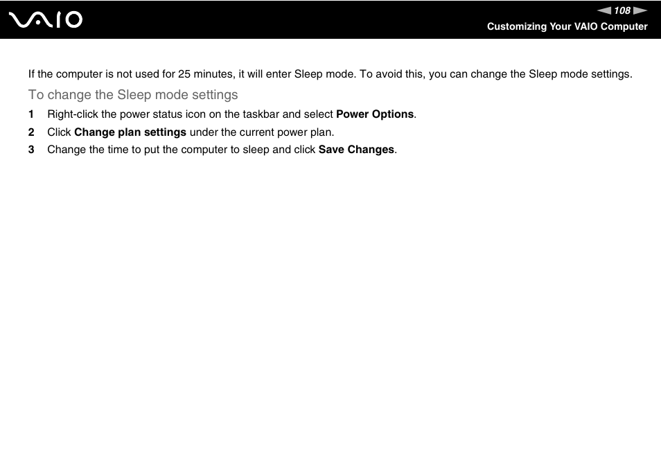 Sony VGN-C210E User Manual | Page 108 / 189