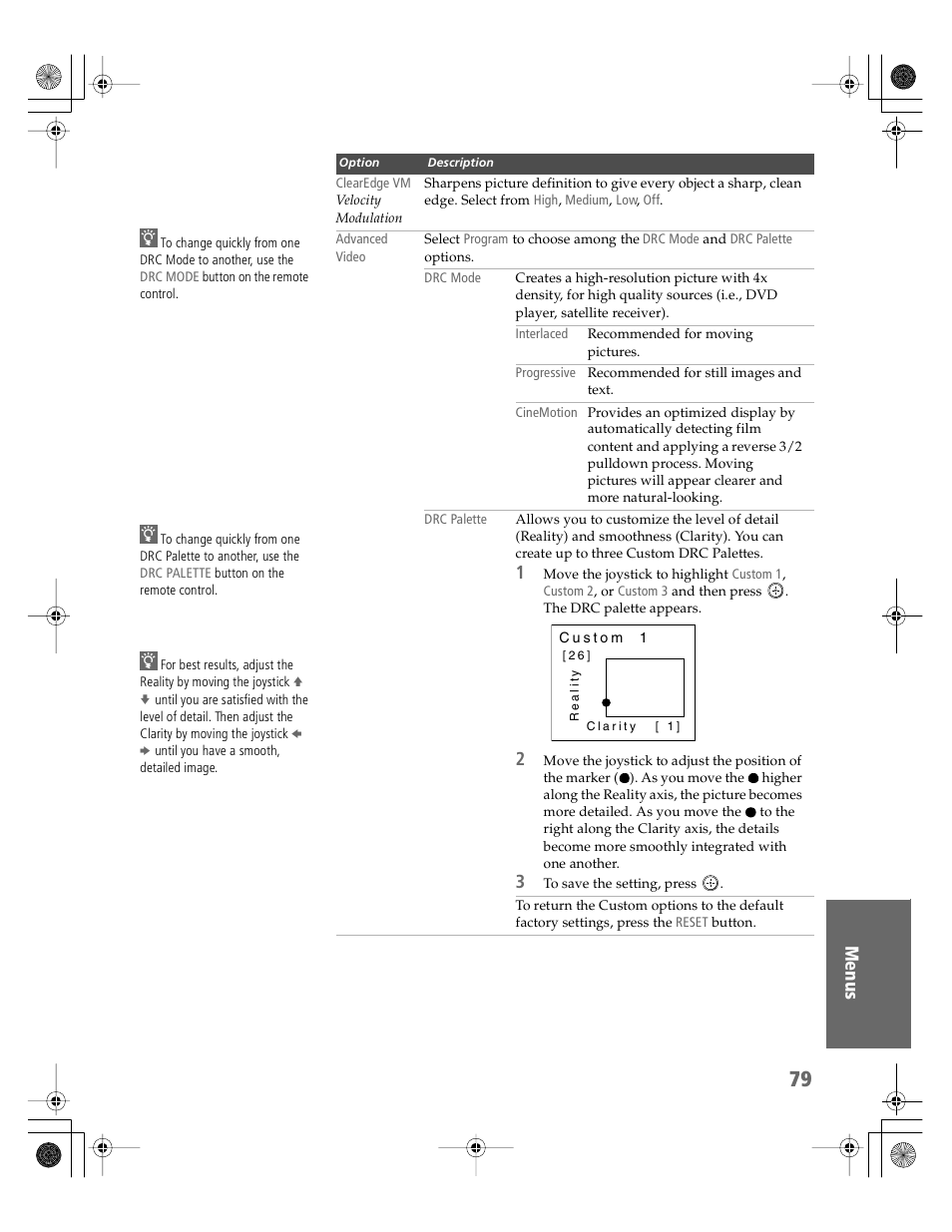 Sony KV-30XBR910 User Manual | Page 80 / 106