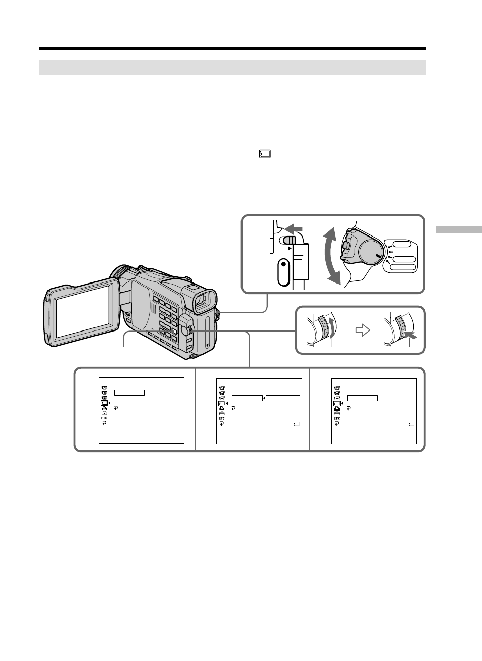 Sony DCR-TRV25 User Manual | Page 107 / 220