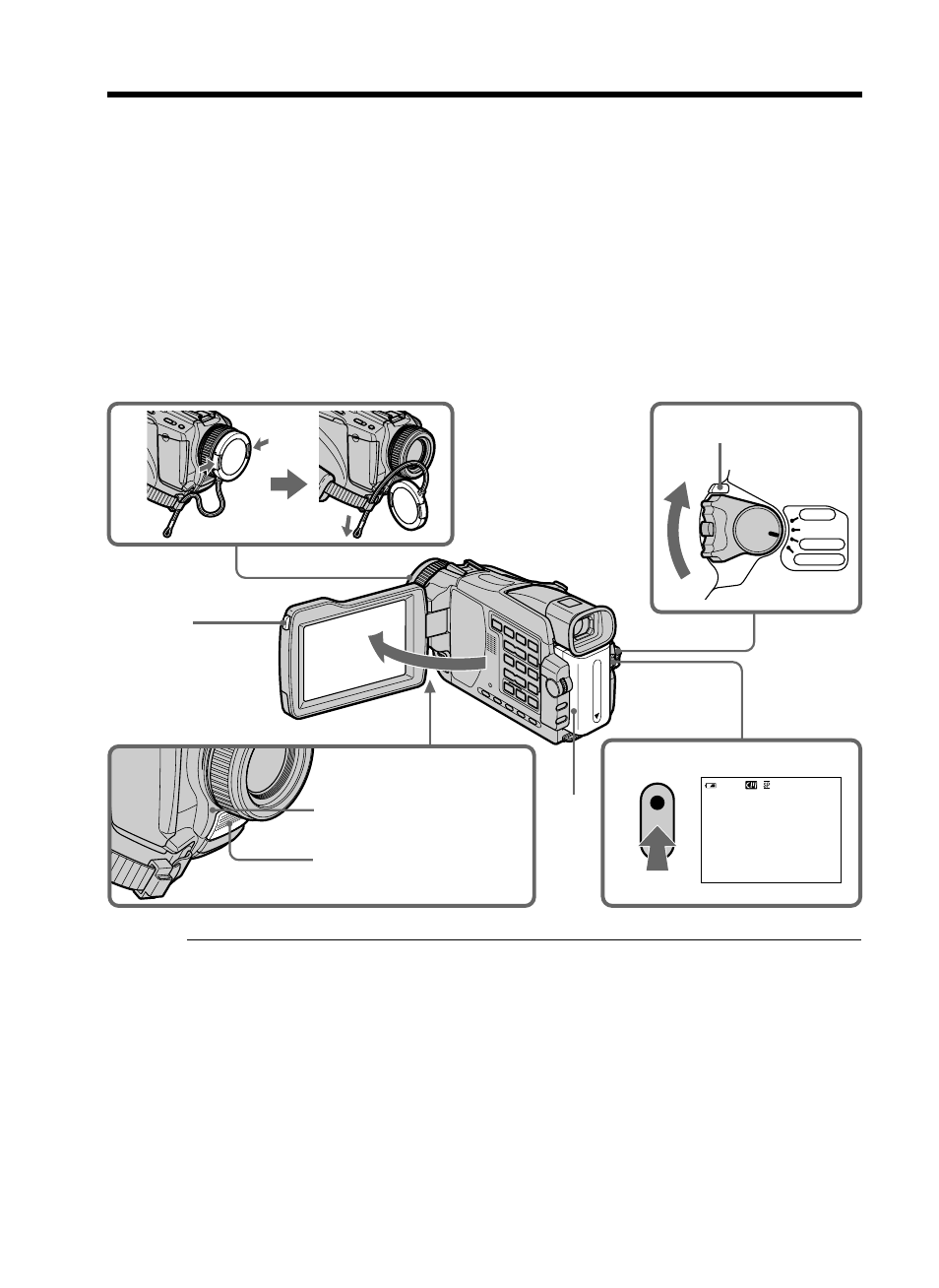 Recording a picture | Sony DCR-TRV25 User Manual | Page 26 / 220