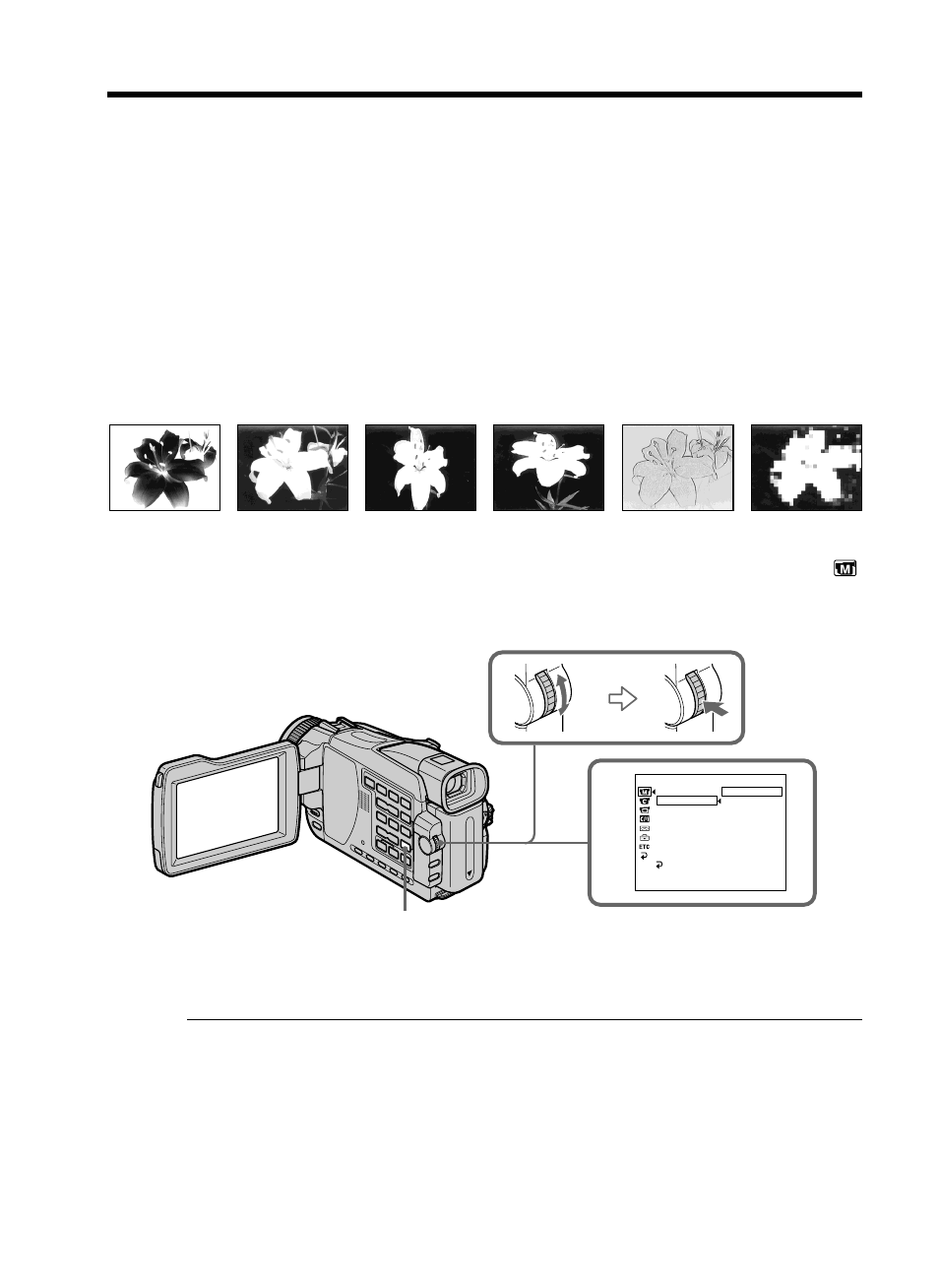 Using special effects – picture effect | Sony DCR-TRV25 User Manual | Page 54 / 220