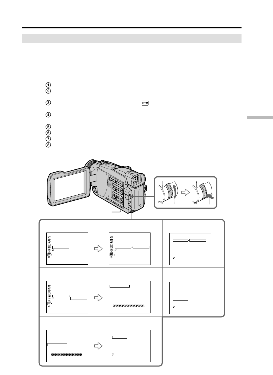 1) set the ir setup code | Sony DCR-TRV25 User Manual | Page 79 / 220