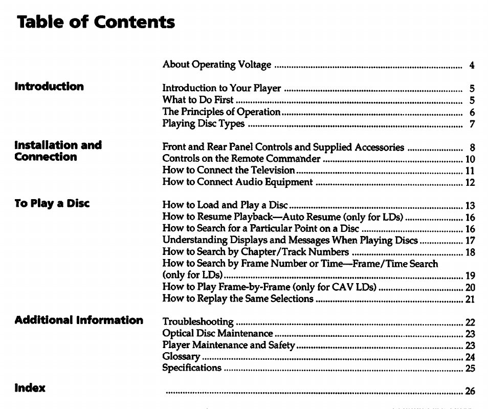 Sony MDP-A500 User Manual | Page 3 / 27