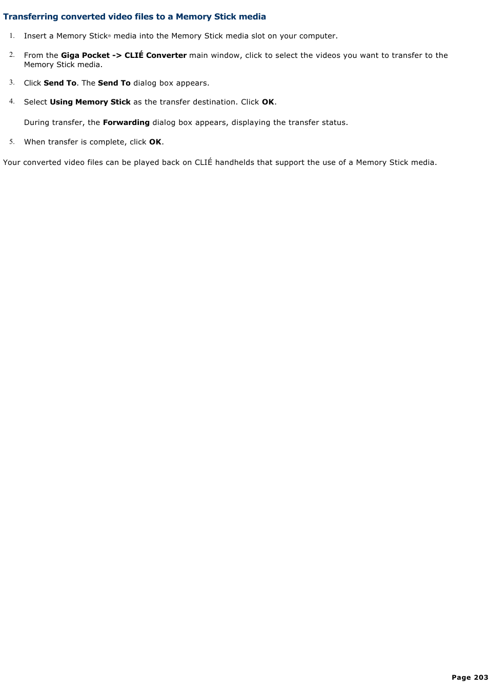 Sony VGN-A240 User Manual | Page 203 / 316