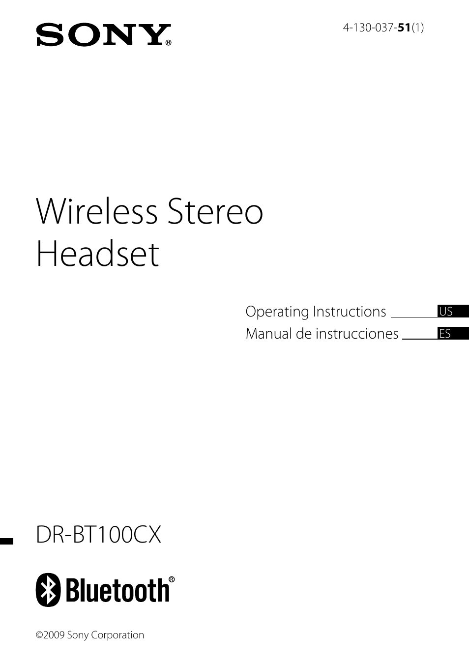 Sony DR-BT100CX User Manual | 56 pages