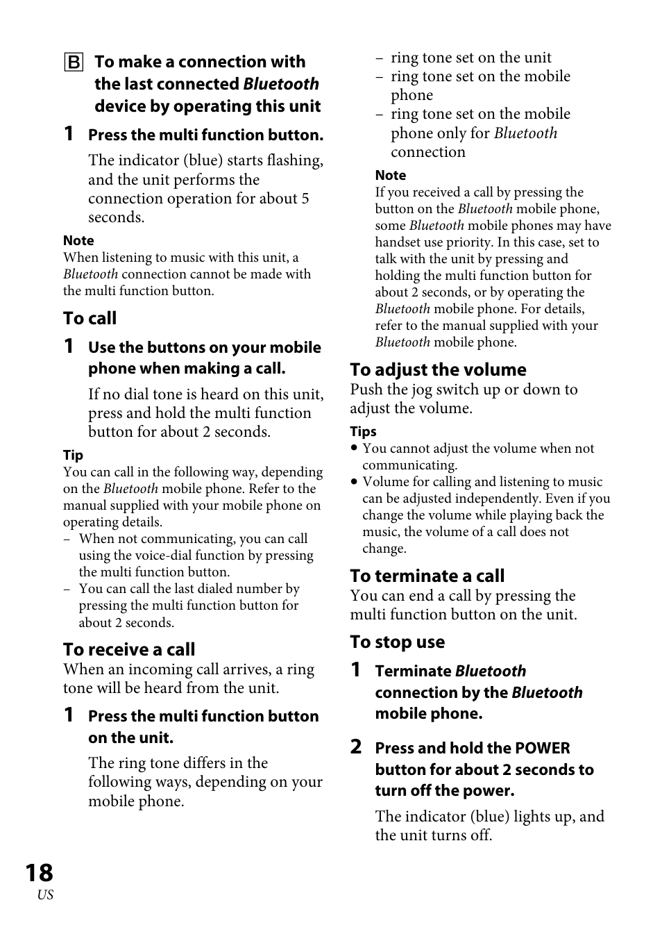 Sony DR-BT100CX User Manual | Page 18 / 56