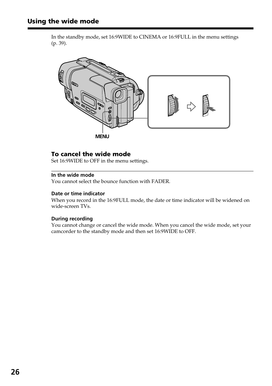 Sony CCD-TR517WR User Manual | Page 26 / 68