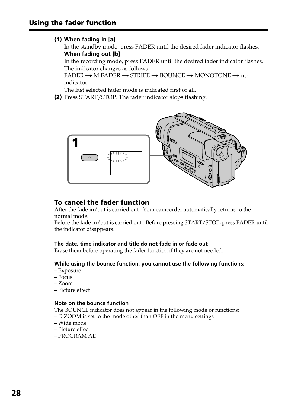 Sony CCD-TR517WR User Manual | Page 28 / 68