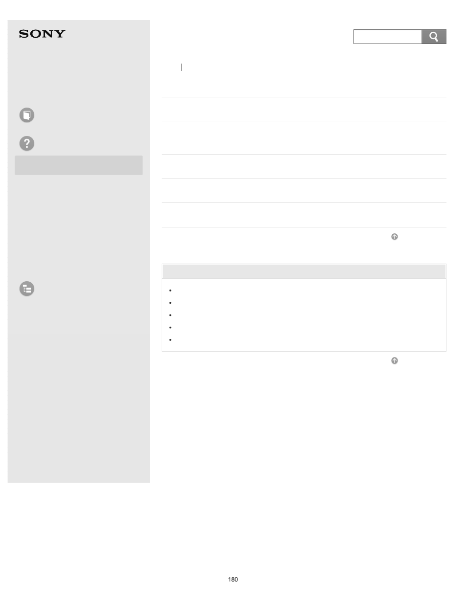 Touch pad, User guide, How to use troubleshooting | List of topics | Sony SVE14A390X User Manual | Page 180 / 458