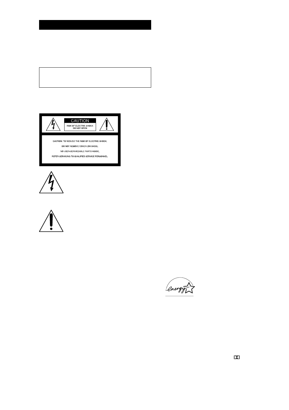 2warning | Sony MHC-M100 User Manual | Page 2 / 56