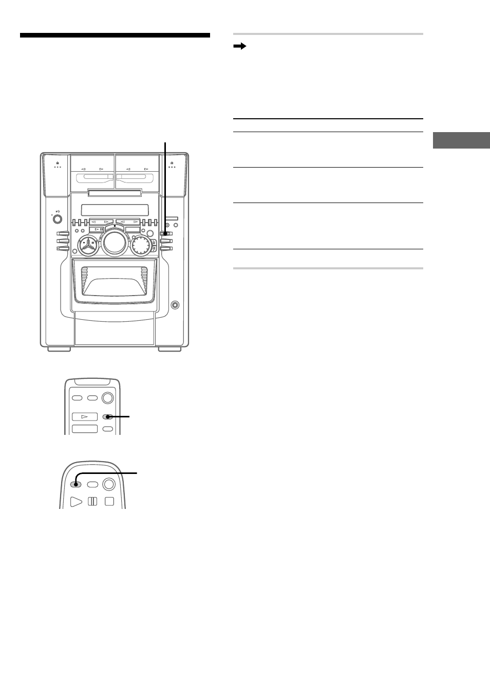 Playing the cd tracks repeatedly — repeat play, Playing the cd tracks repeatedly | Sony MHC-M100 User Manual | Page 23 / 56