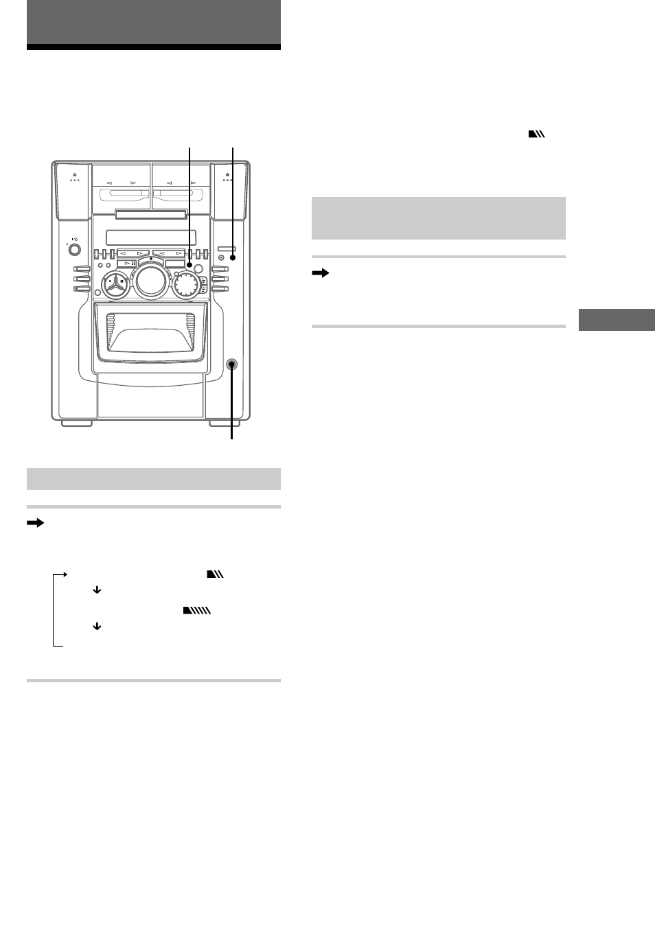 Sound adjustment, Adjusting the sound | Sony MHC-M100 User Manual | Page 37 / 56