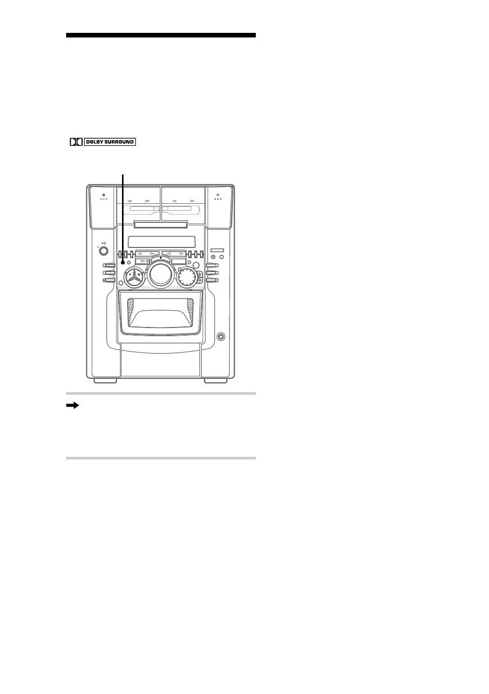 Enjoying dolby pro logic surround sound | Sony MHC-M100 User Manual | Page 40 / 56