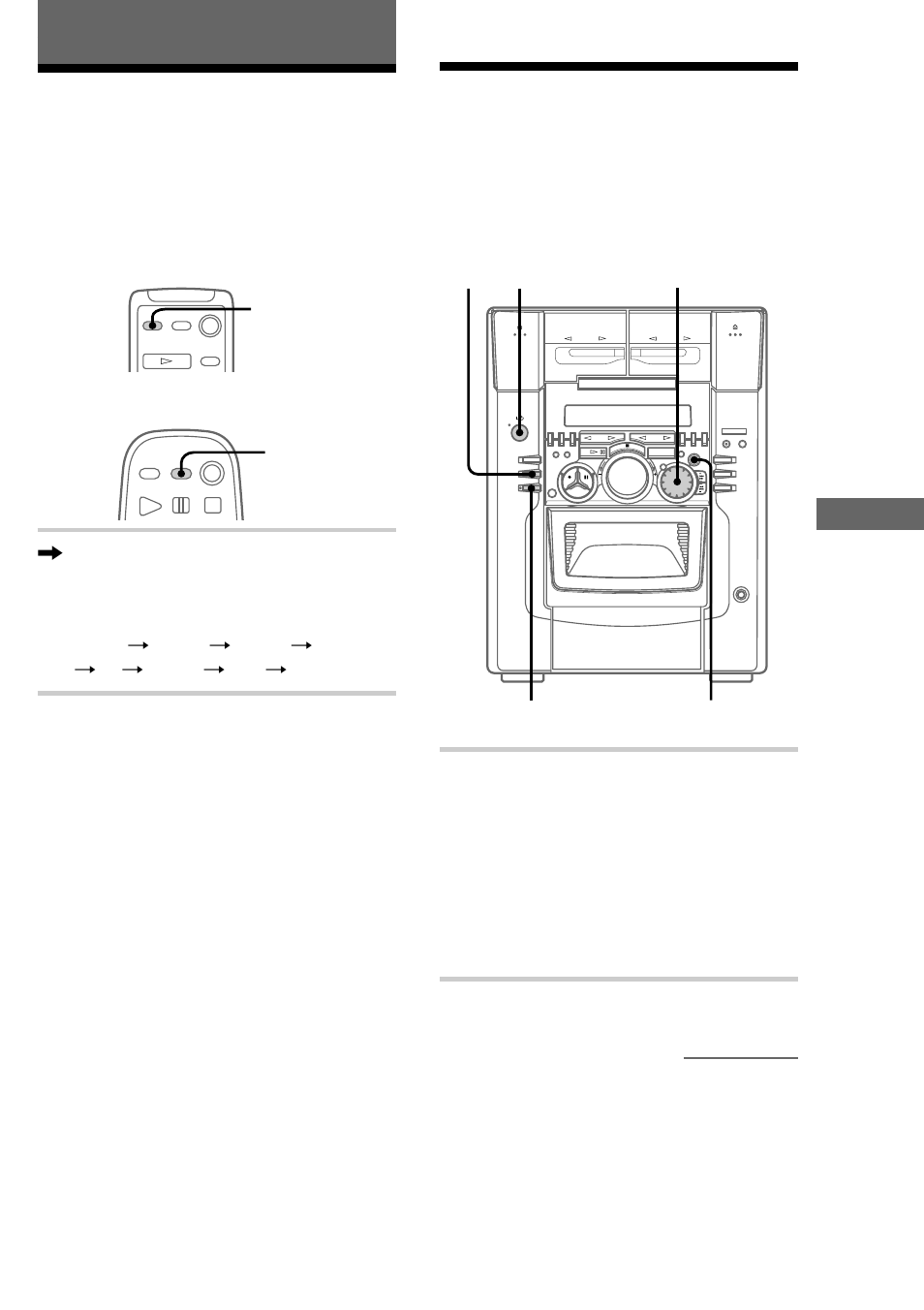 Other features, Falling asleep to music — sleep timer, Waking up to music — daily timer | Falling asleep to music, Waking up to music, 41 other features | Sony MHC-M100 User Manual | Page 41 / 56