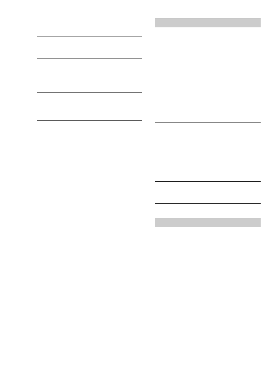 Speakers, Cd player | Sony MHC-M100 User Manual | Page 50 / 56