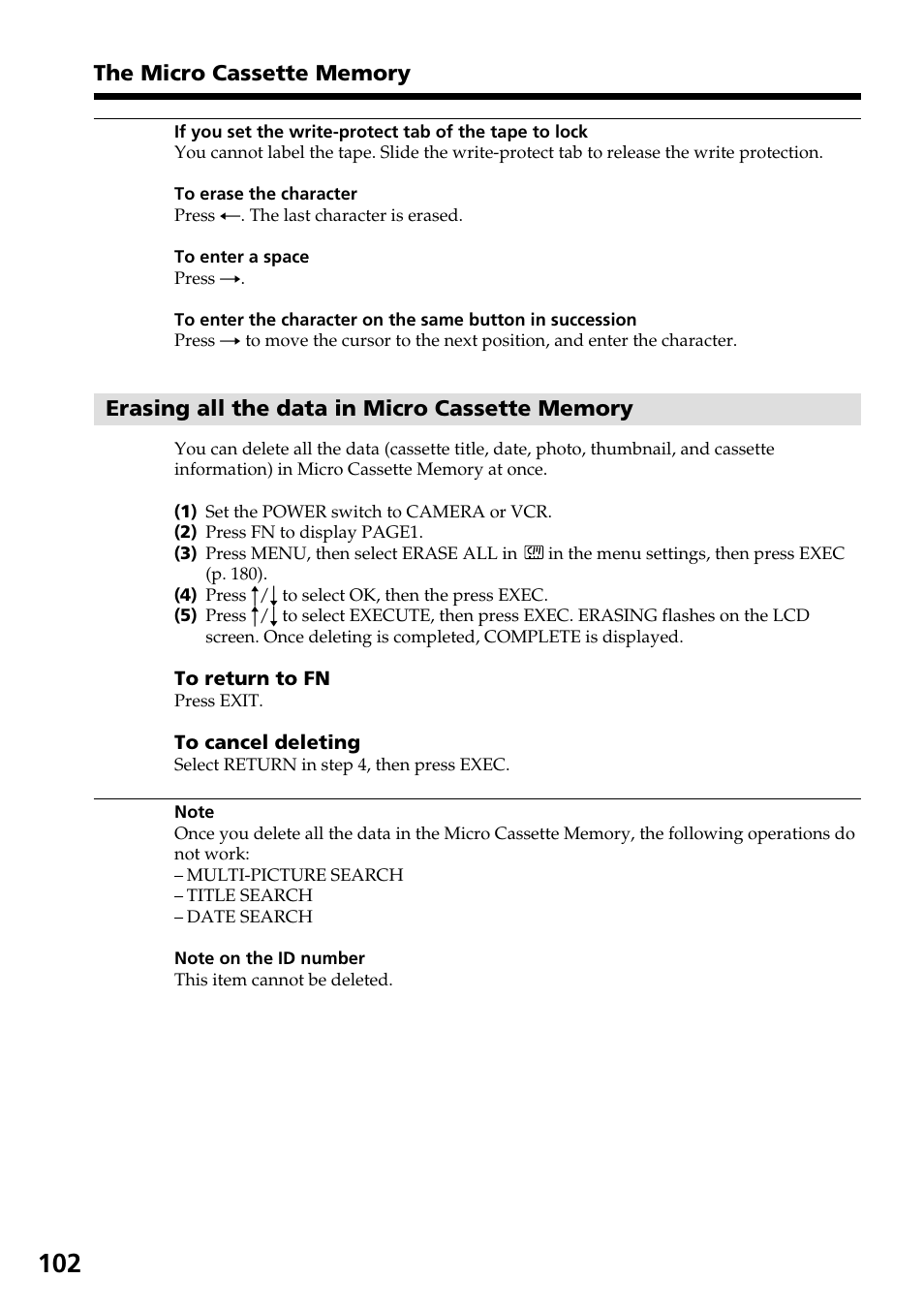 Sony DCR-IP55 User Manual | Page 102 / 216
