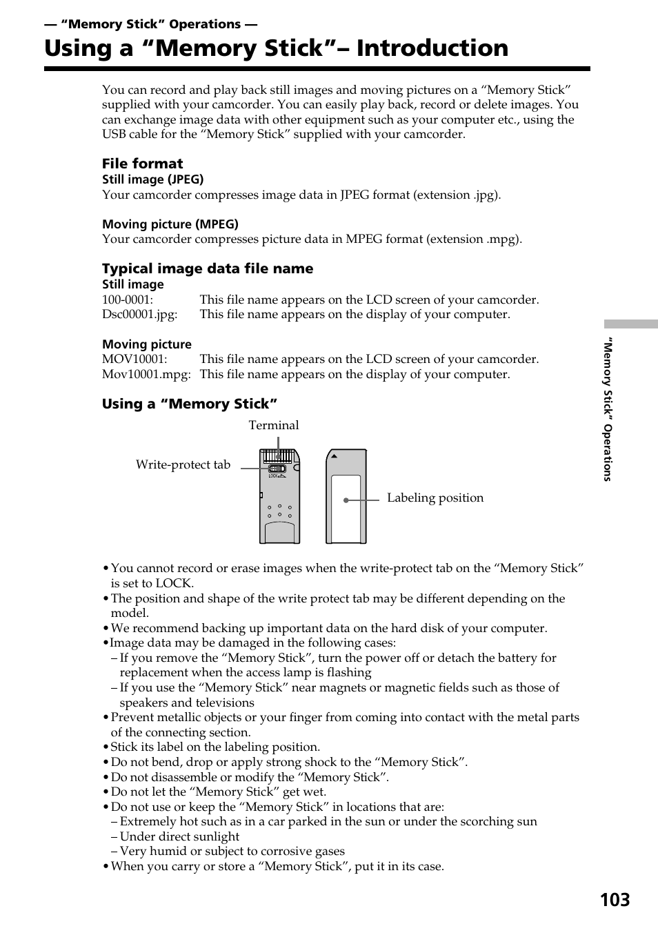Sony DCR-IP55 User Manual | Page 103 / 216