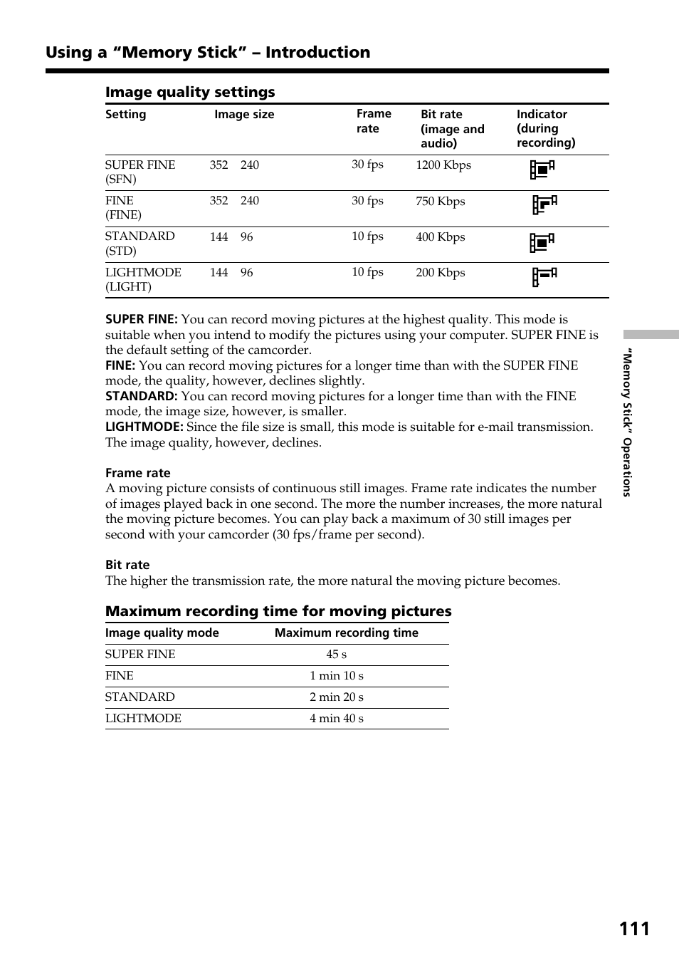 Sony DCR-IP55 User Manual | Page 111 / 216