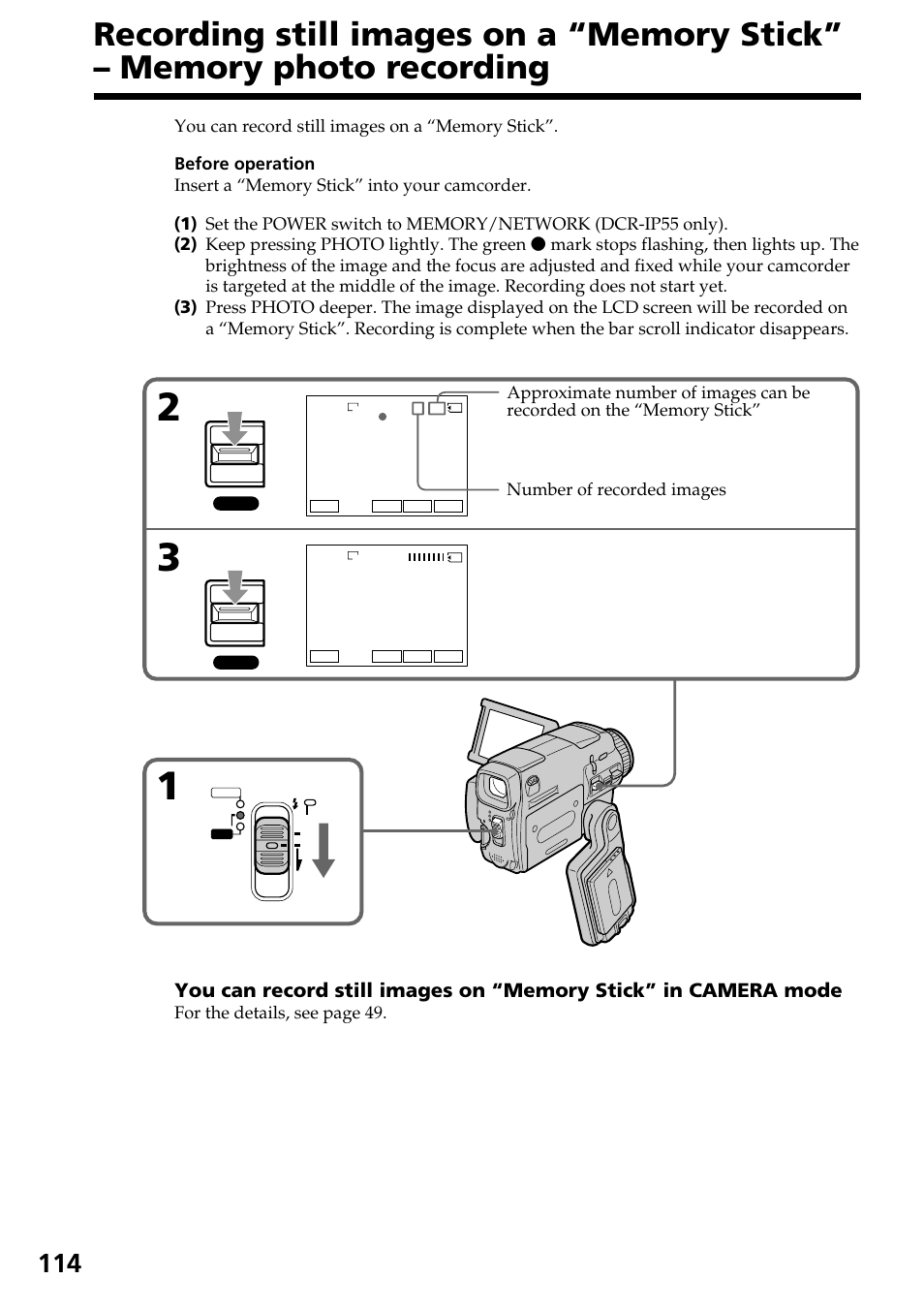 Sony DCR-IP55 User Manual | Page 114 / 216