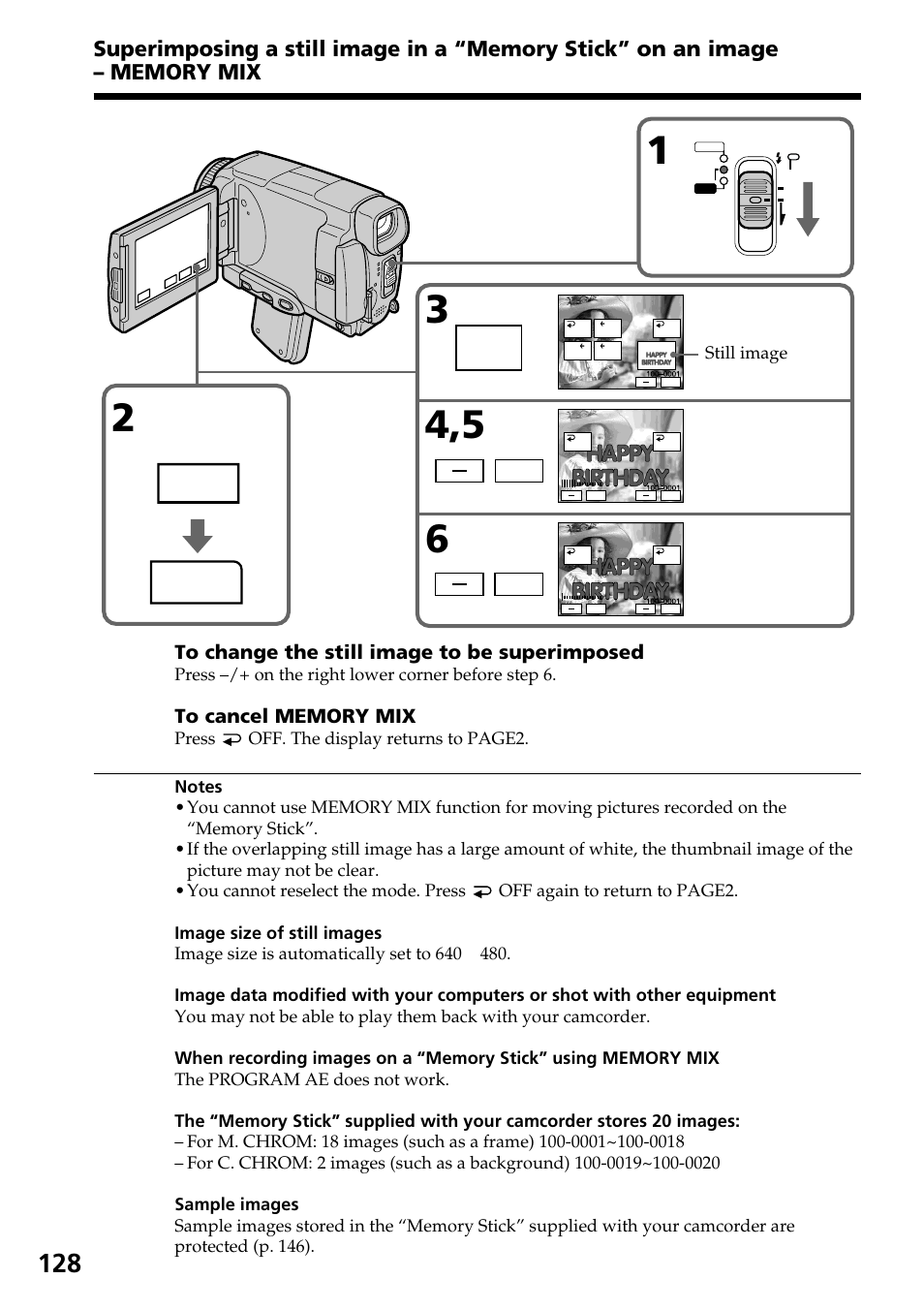 Page2, Mem m i x | Sony DCR-IP55 User Manual | Page 128 / 216