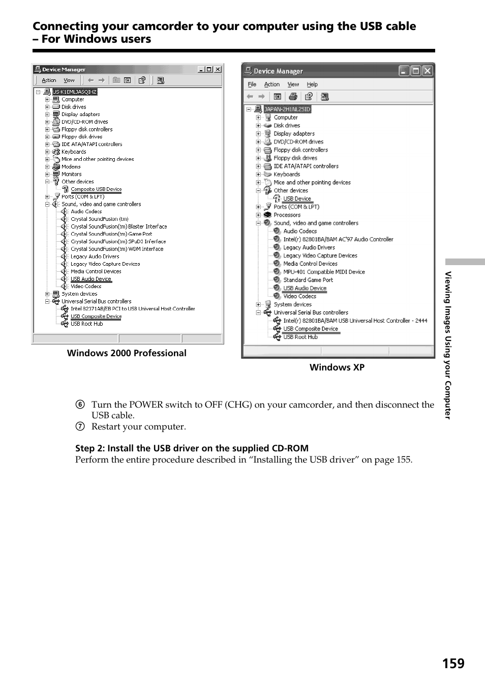 Sony DCR-IP55 User Manual | Page 159 / 216