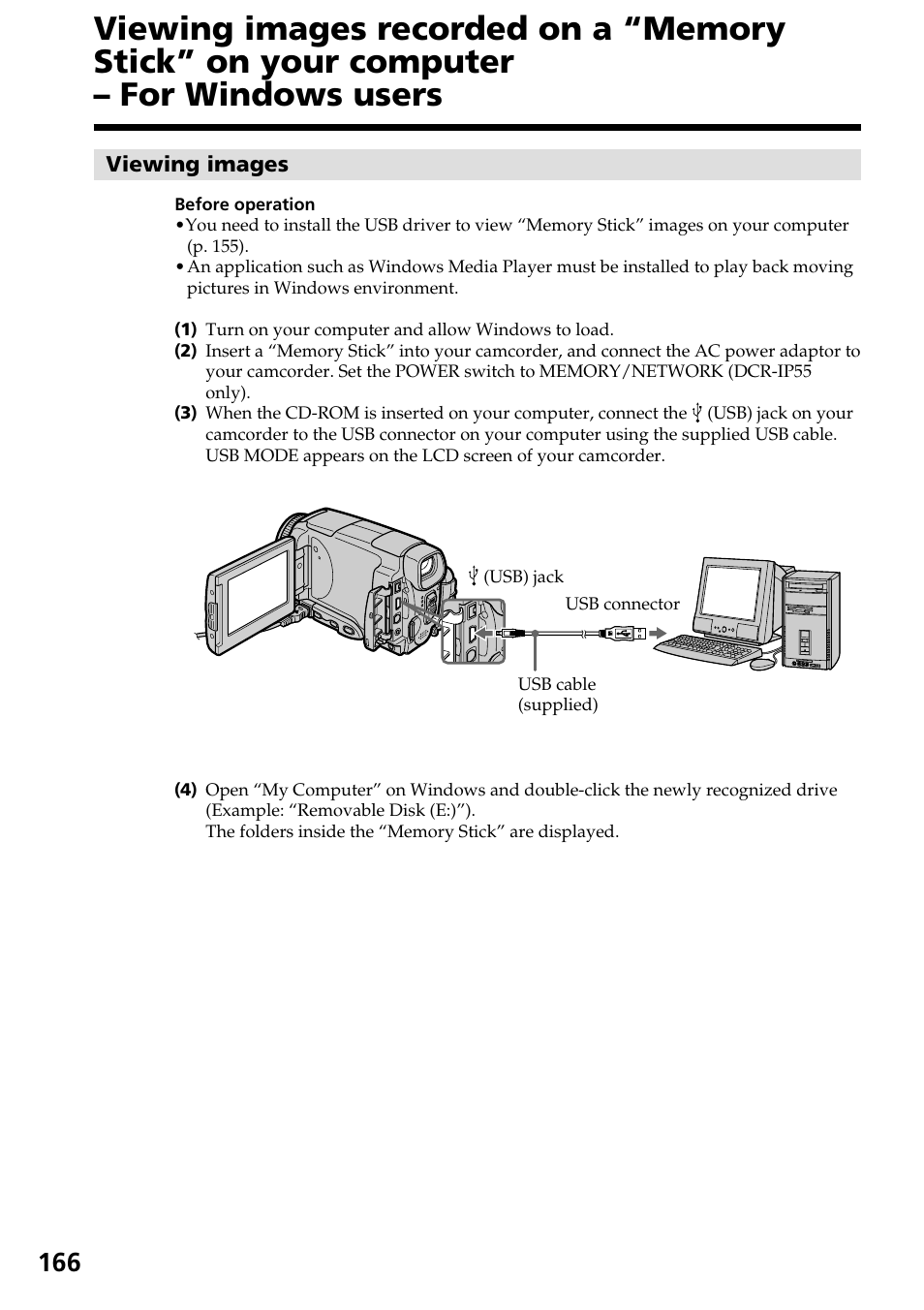 Sony DCR-IP55 User Manual | Page 166 / 216
