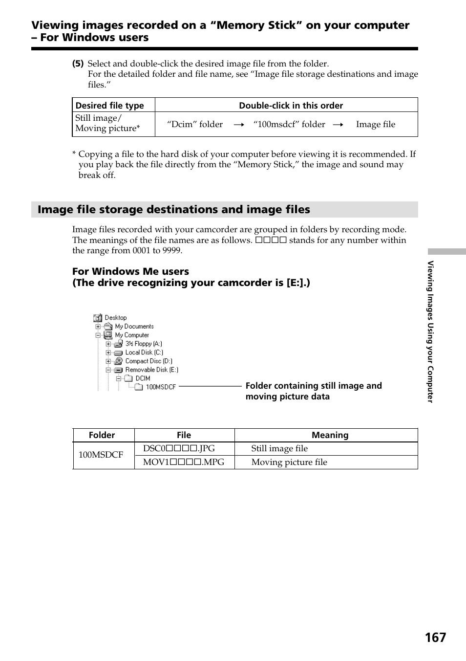 Sony DCR-IP55 User Manual | Page 167 / 216