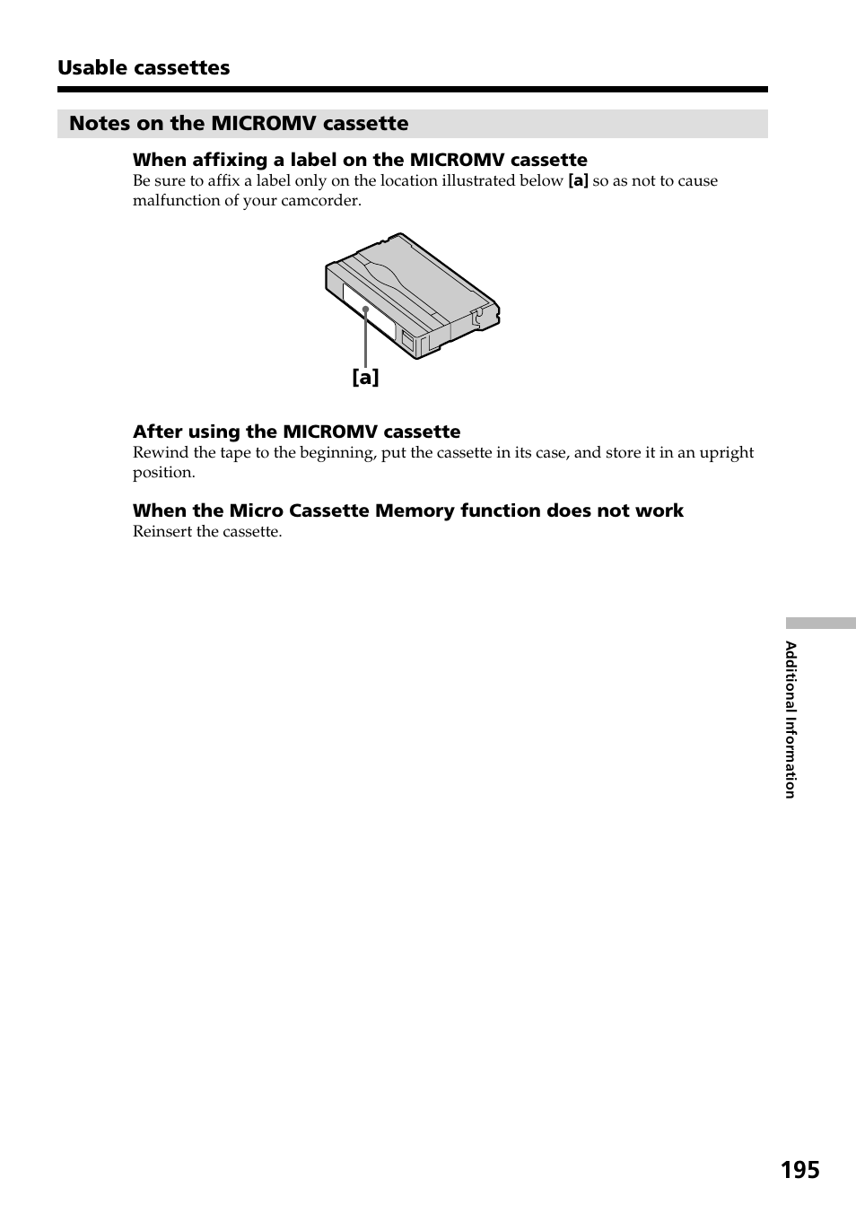 Sony DCR-IP55 User Manual | Page 195 / 216