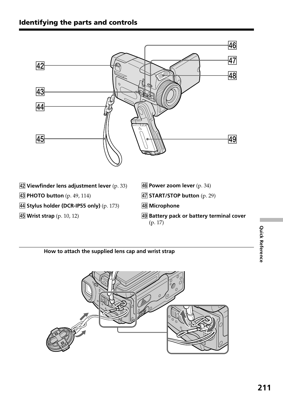 Rl rs rh rj rk rd rf rg | Sony DCR-IP55 User Manual | Page 211 / 216