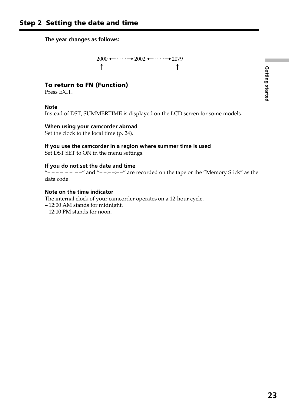 Sony DCR-IP55 User Manual | Page 23 / 216