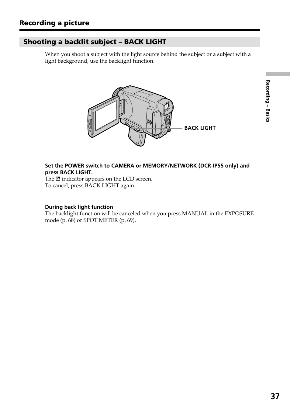 Sony DCR-IP55 User Manual | Page 37 / 216