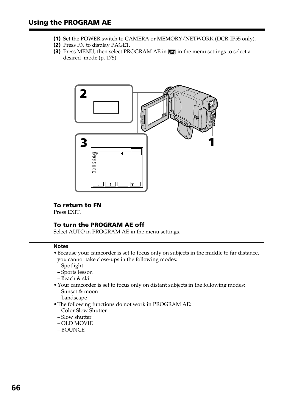 Sony DCR-IP55 User Manual | Page 66 / 216