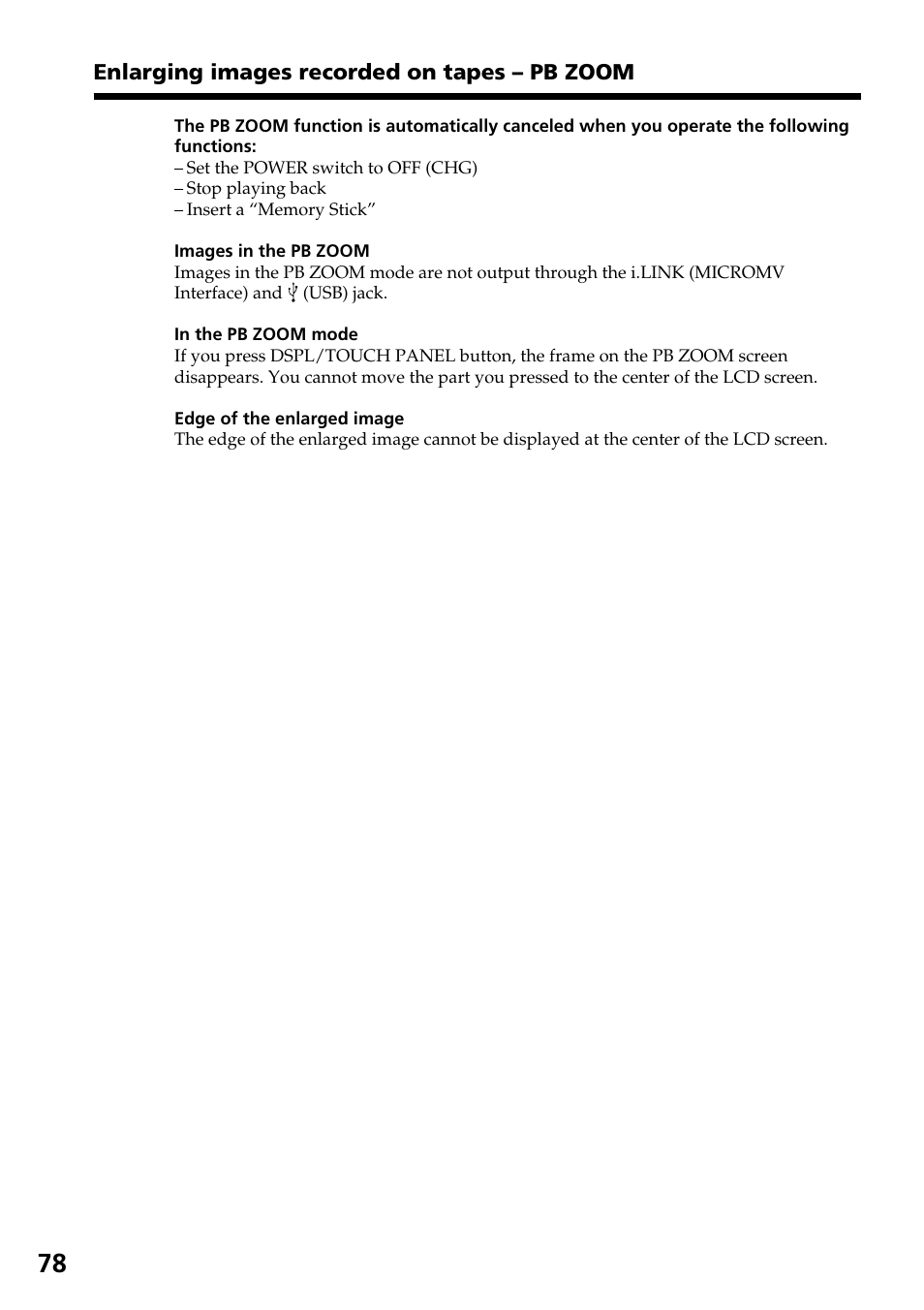 Sony DCR-IP55 User Manual | Page 78 / 216