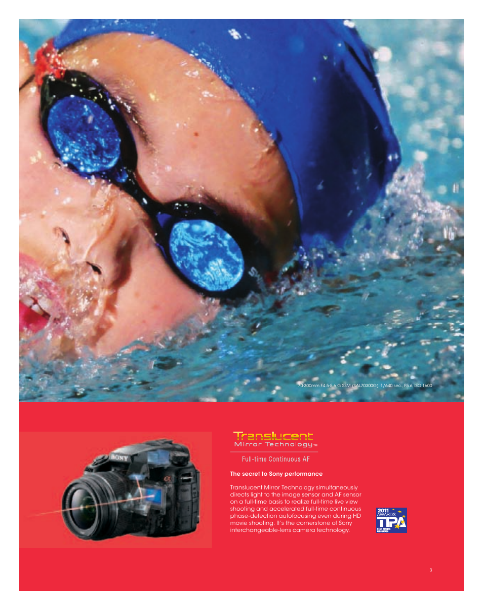 Sony SLT-A57K User Manual | Page 3 / 16