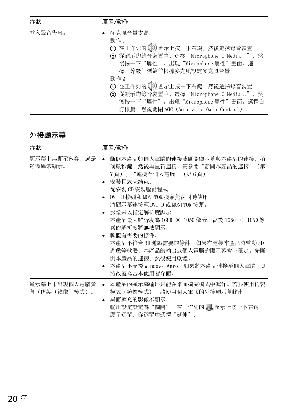 外接顯示幕 | Sony VGP-UPR1 User Manual | Page 114 / 140