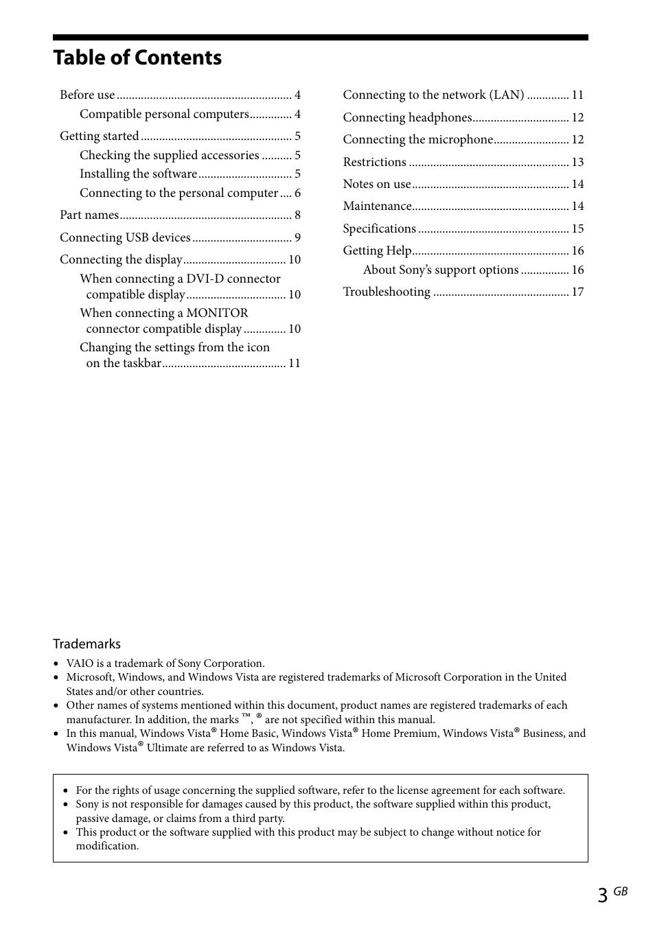 Sony VGP-UPR1 User Manual | Page 31 / 140