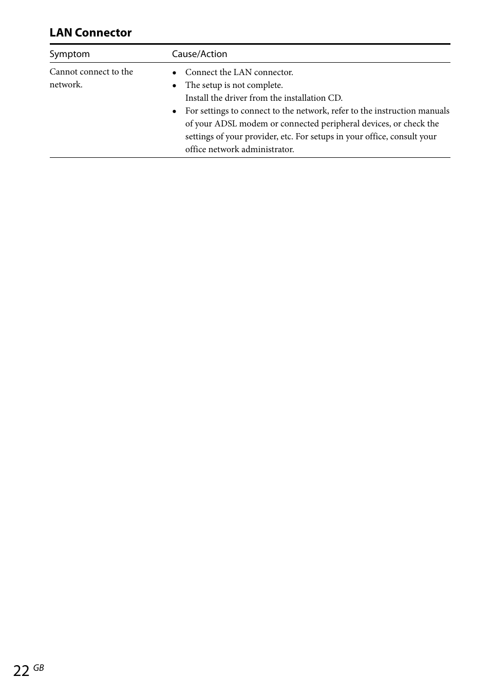 Lan connector | Sony VGP-UPR1 User Manual | Page 50 / 140