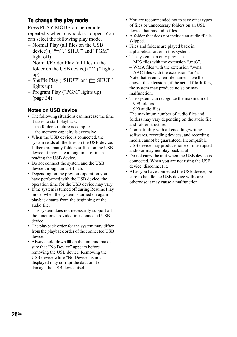 Sony LBT-DJ2I User Manual | Page 26 / 56