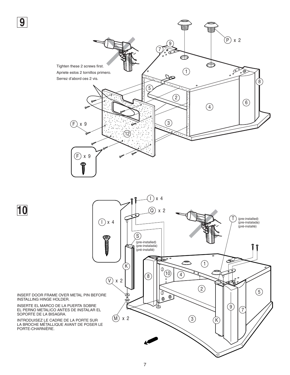 Sony SU-27F2 User Manual | Page 7 / 12