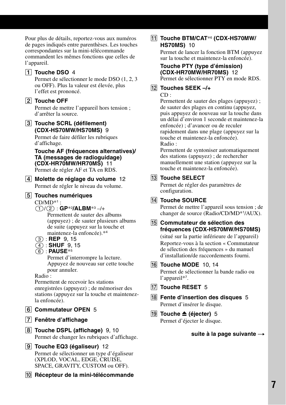 Sony CDX-HS70MW User Manual | Page 27 / 132