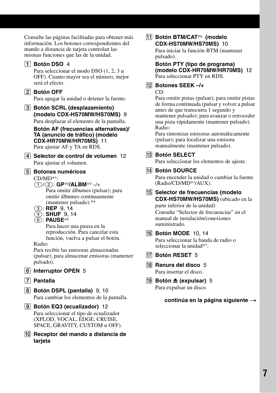 Sony CDX-HS70MW User Manual | Page 49 / 132