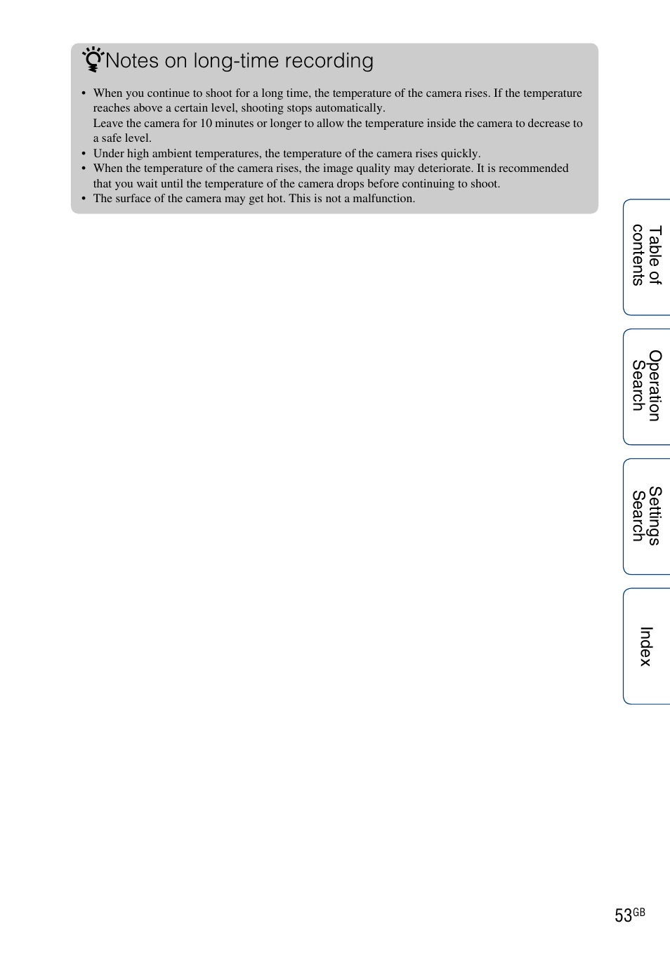 Sony HDR-AS100VR User Manual | Page 53 / 82