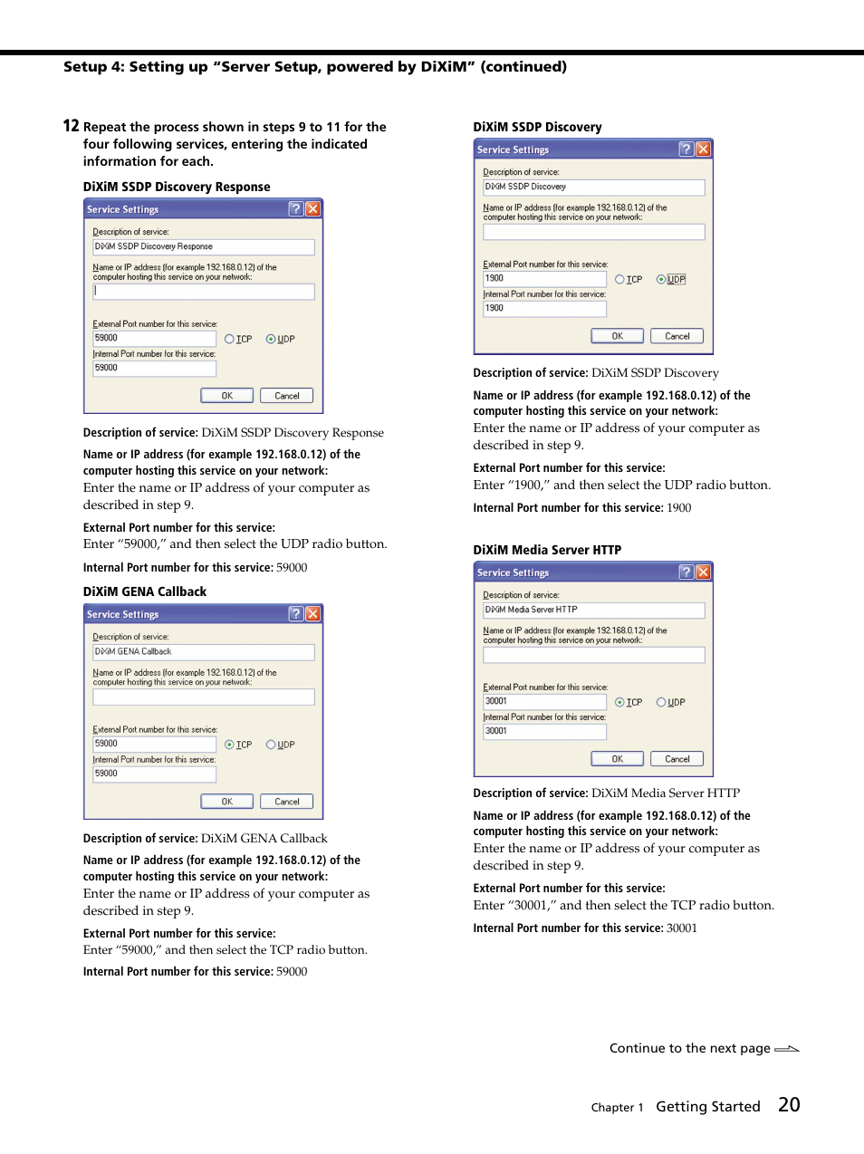 Sony DVP-NW50 User Manual | Page 20 / 40