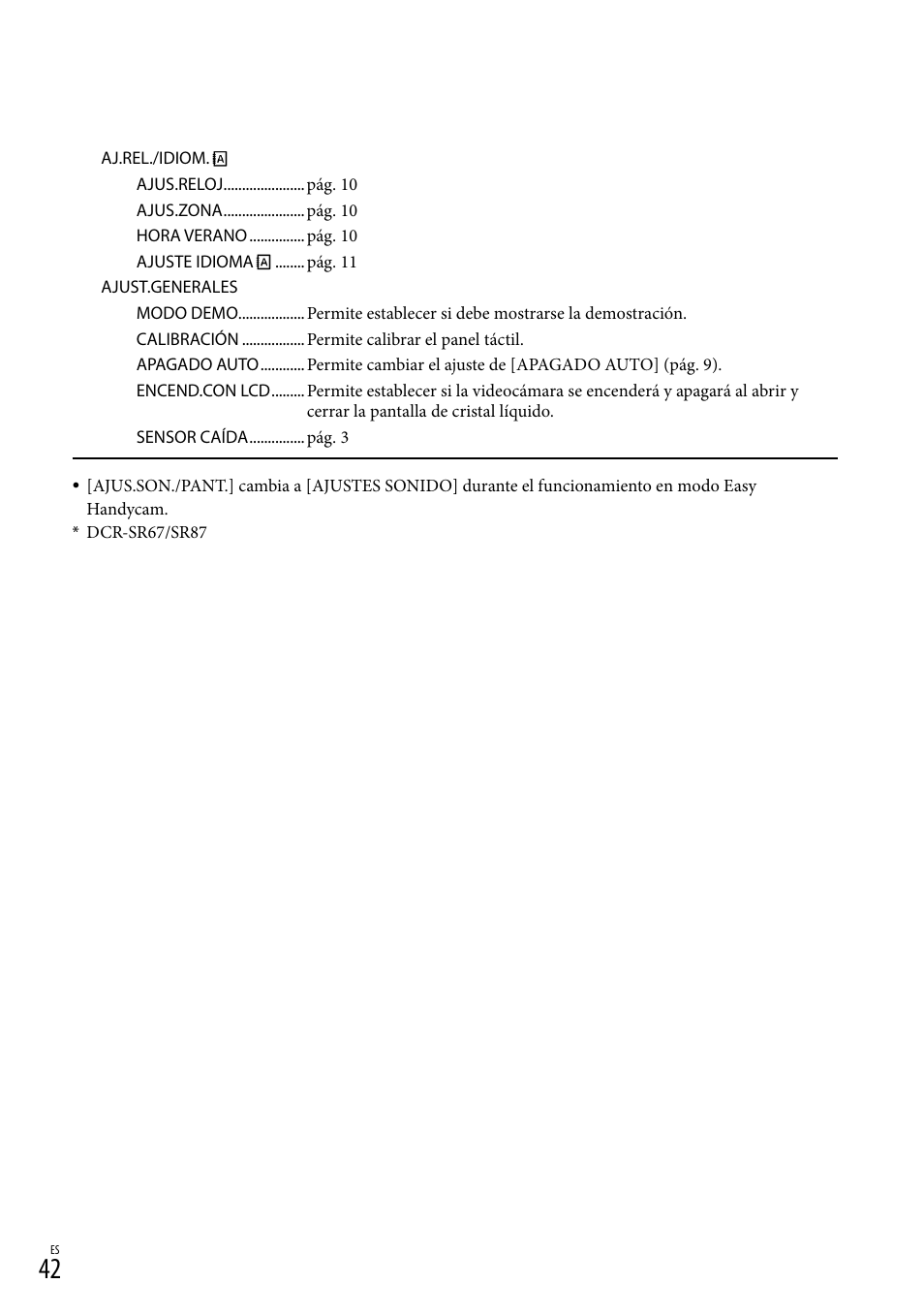 Sony DCR-SR67 User Manual | Page 100 / 116