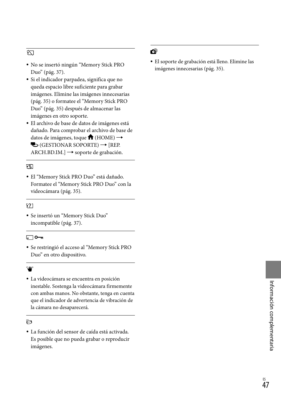 Sony DCR-SR67 User Manual | Page 105 / 116