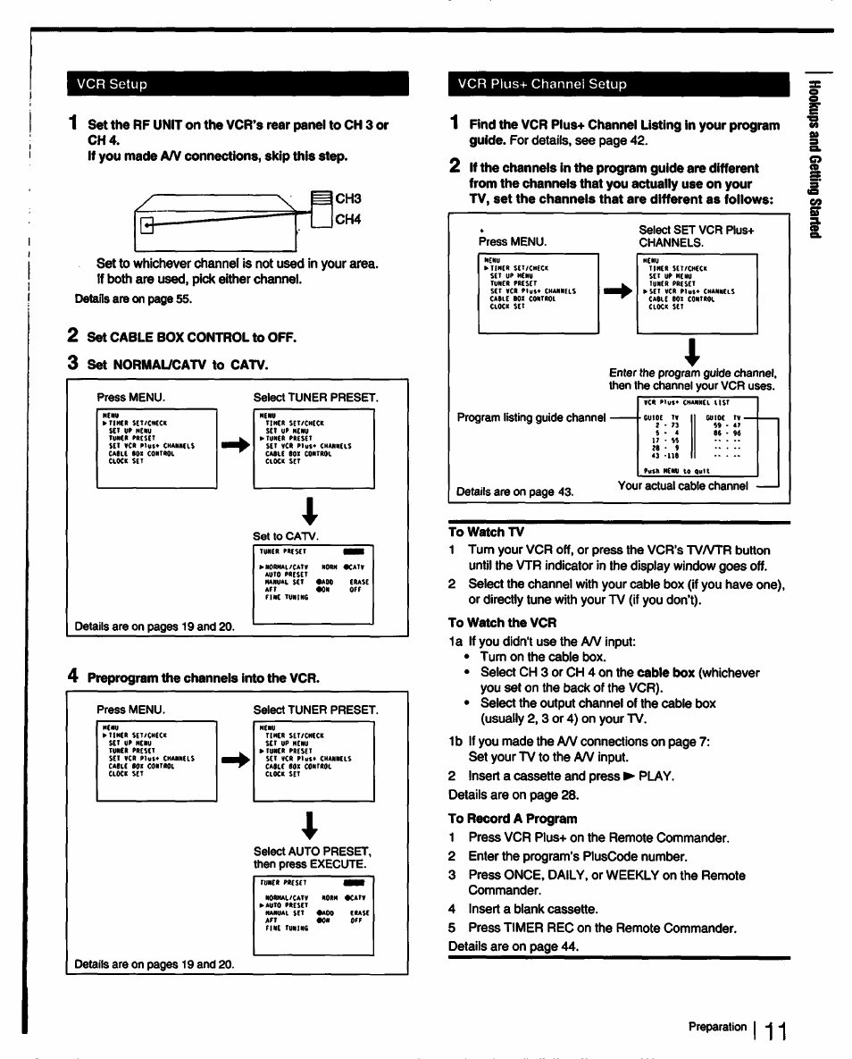 Sony SLV-750HF User Manual | Page 11 / 66