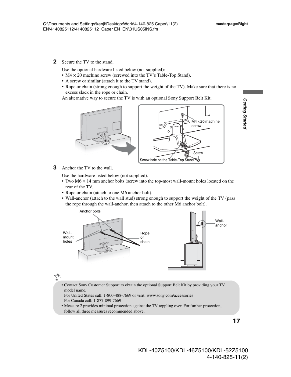 Sony KDL-52Z5100 User Manual | Page 17 / 48